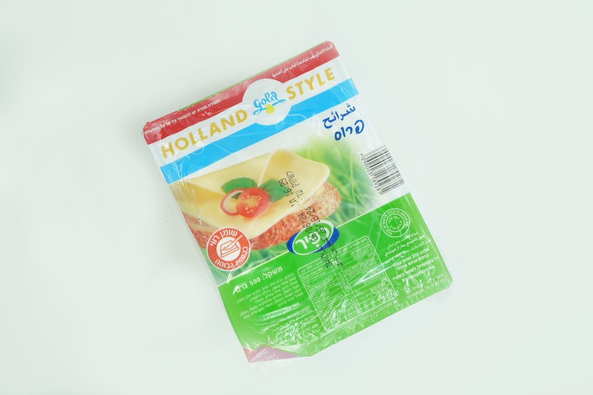 כפיר גבינה הולנדית פרוס 500 גרם