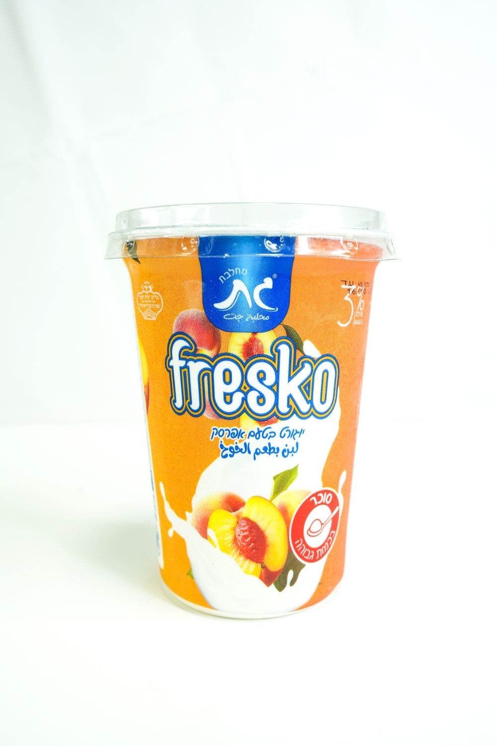 יוגורט עם אפרסק 500 גרם