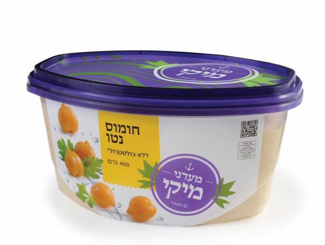 מיקי חומוס נטו 400 גרם