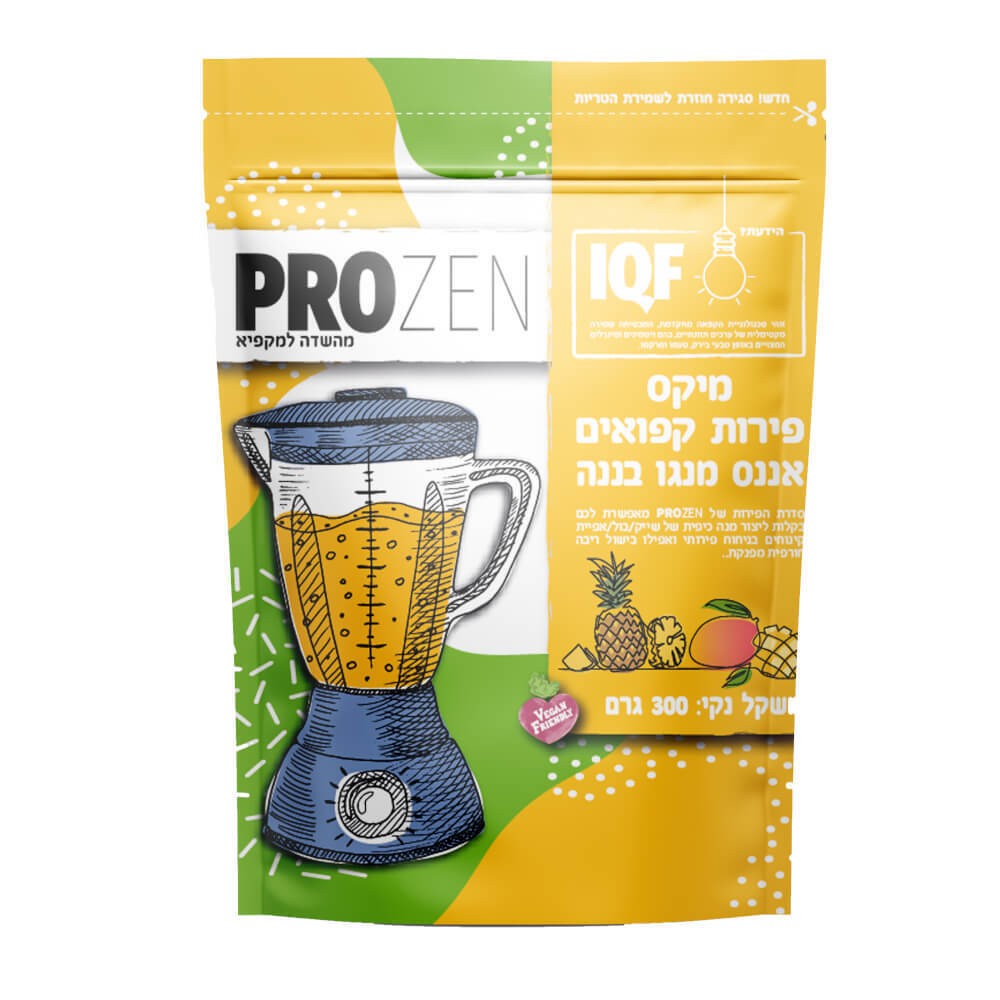 תומר פרוזן אננס-מנגו-בננה 300 ג'