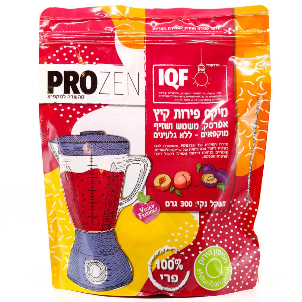 תומר פרוזן מיקס פירות קיץ 300 ג'