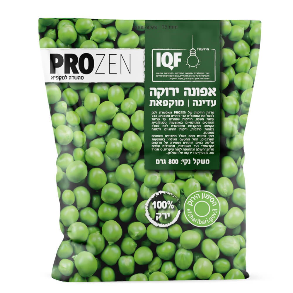 תומר פרוזן אפונה עדינה 800 ג'