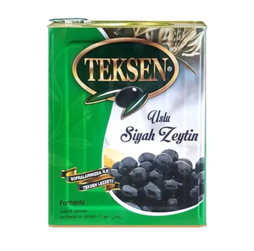 זית שחור פח 10 ק