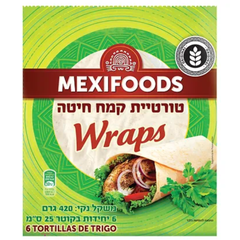 טורטיה חיטה  30 ס