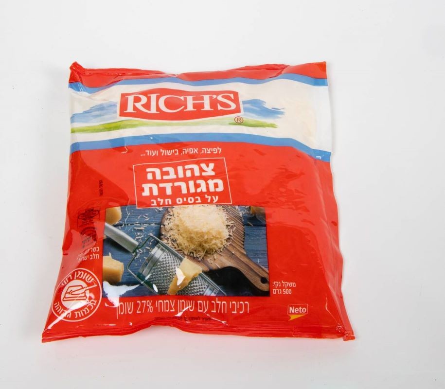 ריצז צהובה מגורדת 500 גר'