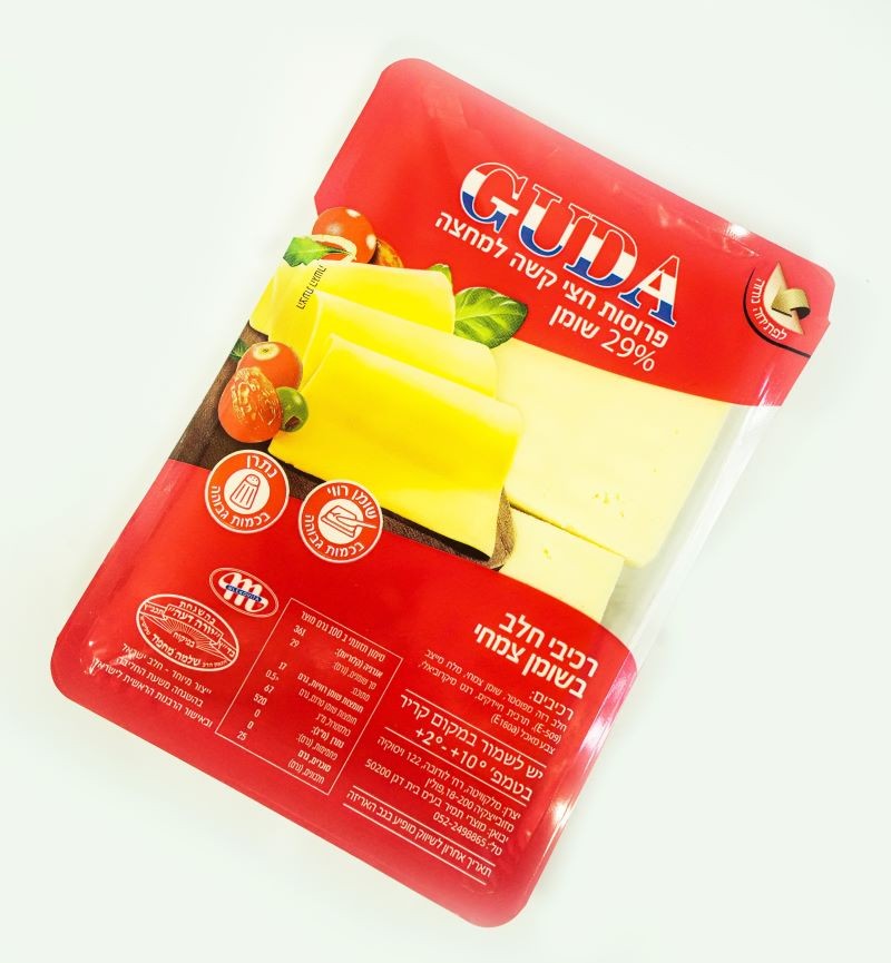 תמיר גאודה פרוס 400 גרם-מיקה